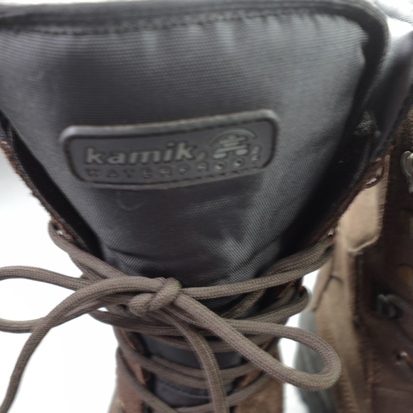 Kamik Nationwide Boots Mens 12 Brown Suede Waterproof Snow Pac 200g Thinsulate main image 6